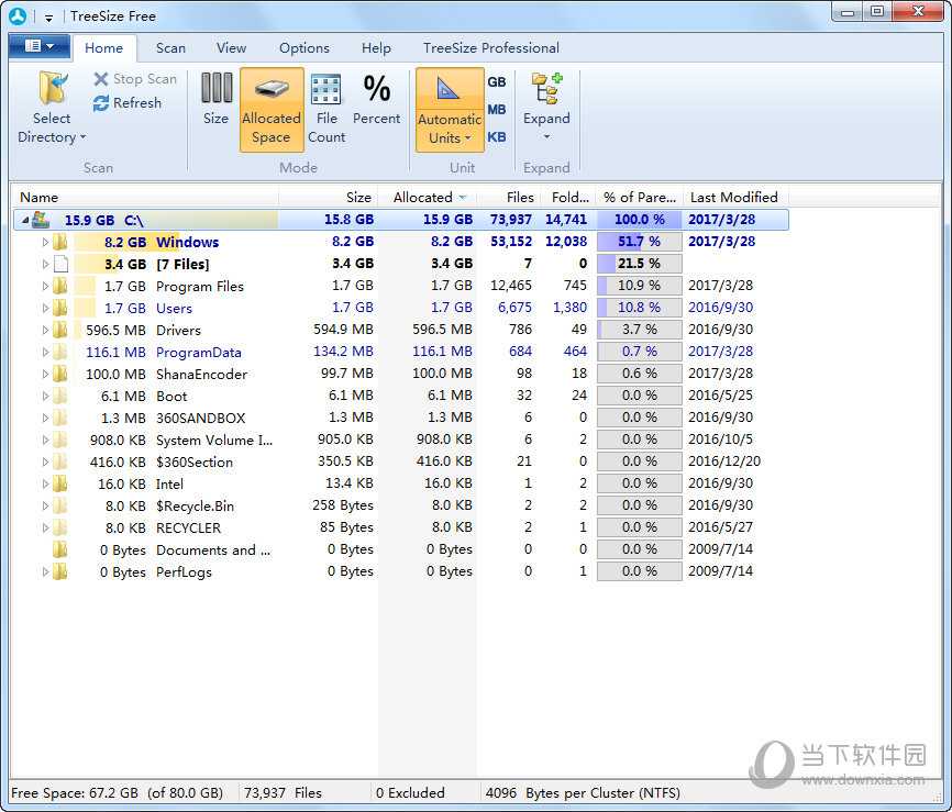 TreeSize Freeİ