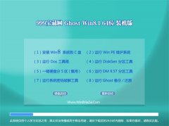 999宝藏网GHOST WIN8.1(64位)大师装机版V2016.06