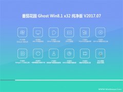 ѻ԰Ghost Win8.1 X32λ v201707(ü)