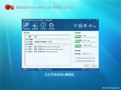 ѻ԰Ghost Win8.1x86 ܴ2018.12(Զ)