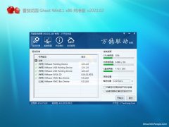  ѻ԰Ghost Win8.1x86 ȫ´V202102(輤)