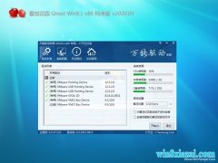 ѻ԰Win8.1 32λ Ŵ v2020.04