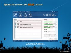  雨林木风Ghost Win8.1x86 最新装机版2019V06(无需激活)